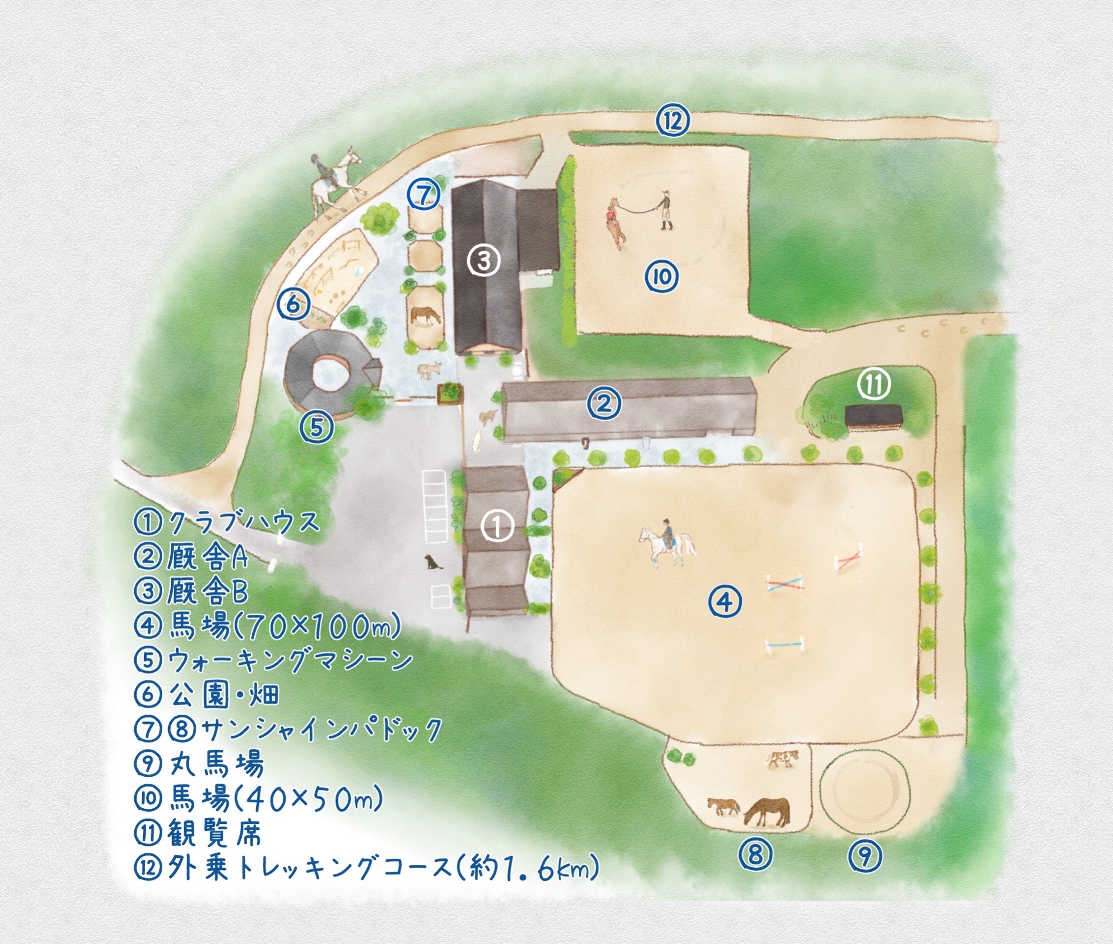 施設案内図の画像